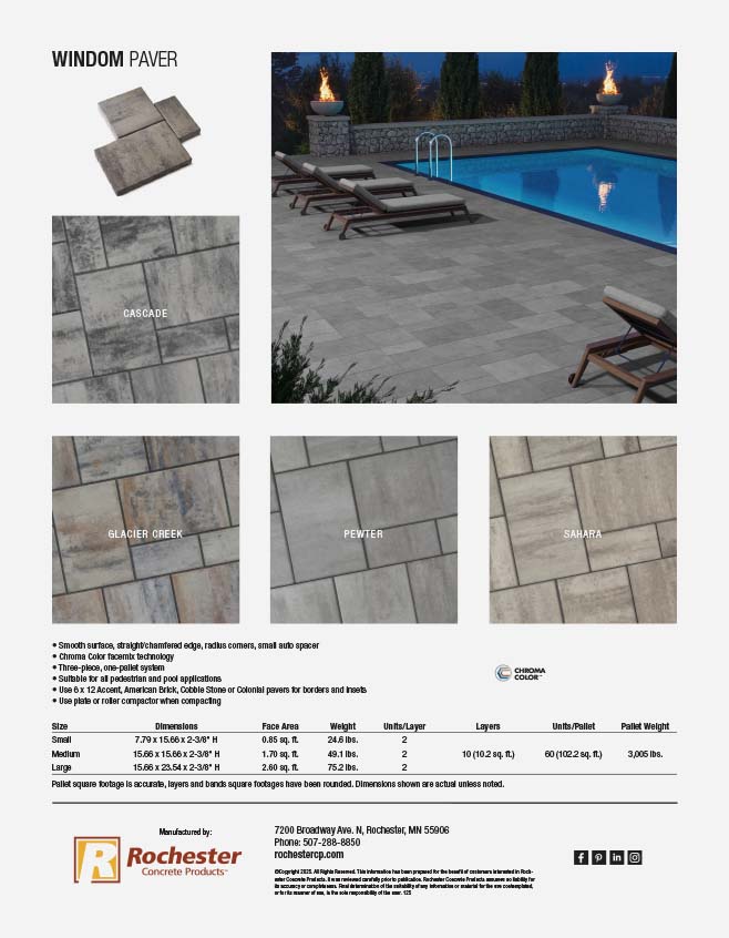 Windom Cut Sheet Windom Cut Sheet