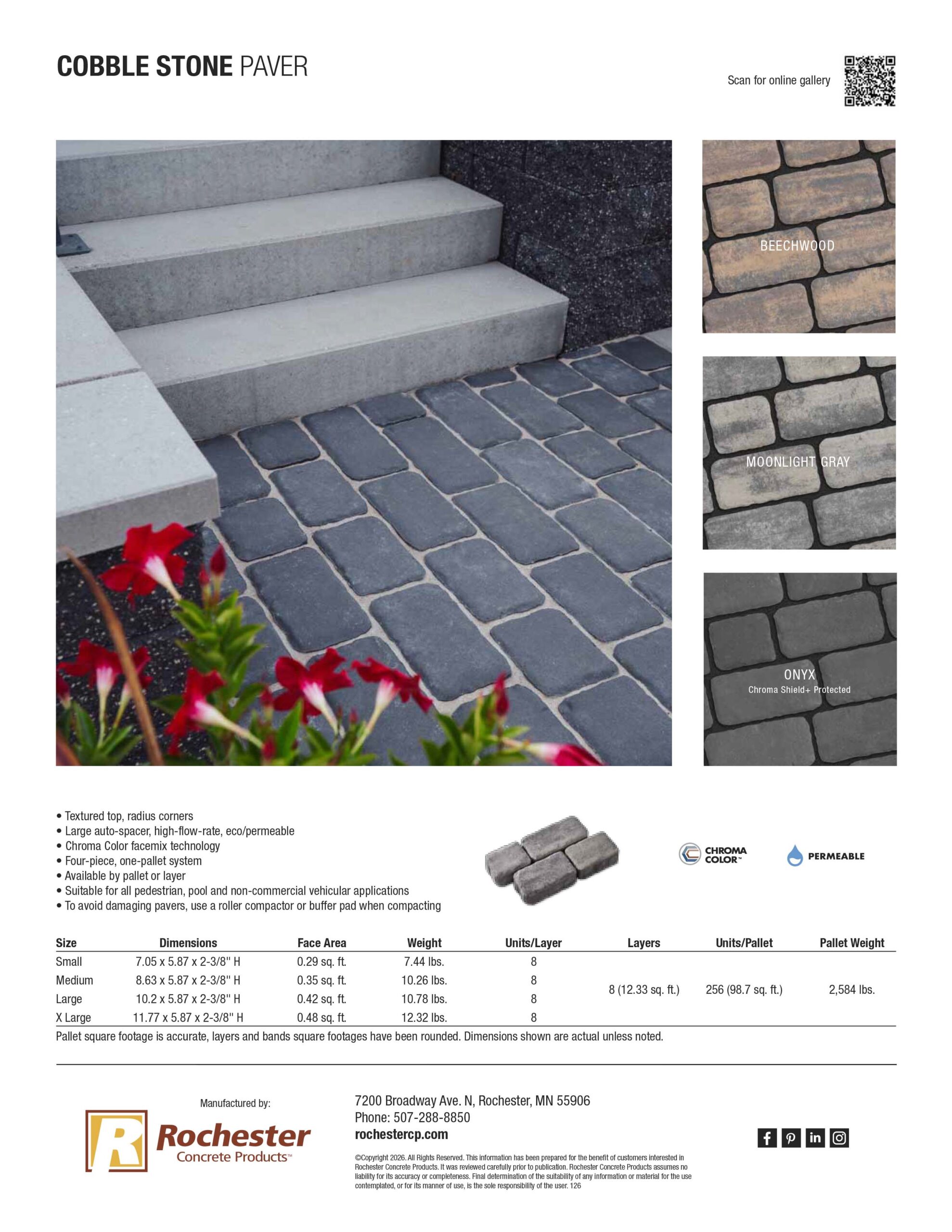 Cobble Stone Cut Sheet