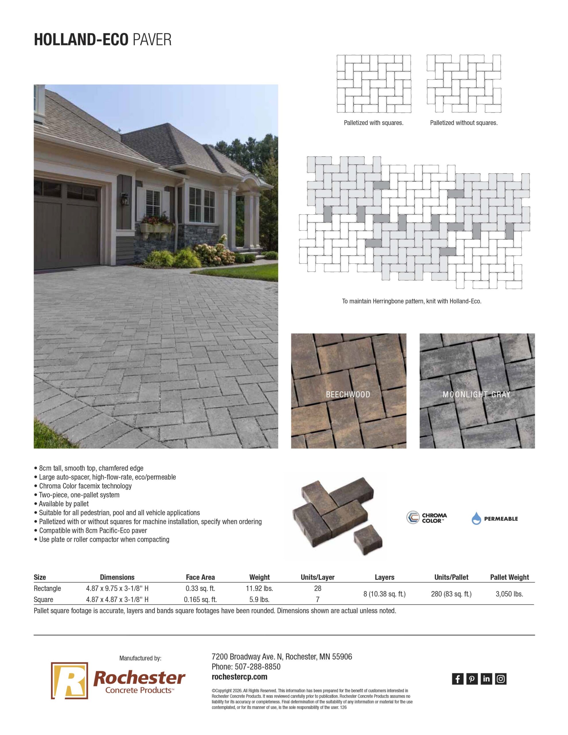 Holland Eco Cut Sheet