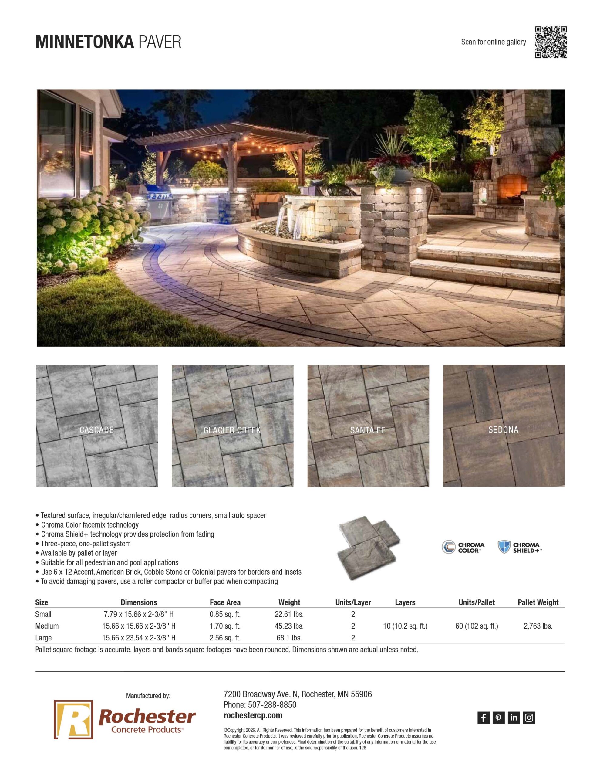 Minnetonka Cut Sheet