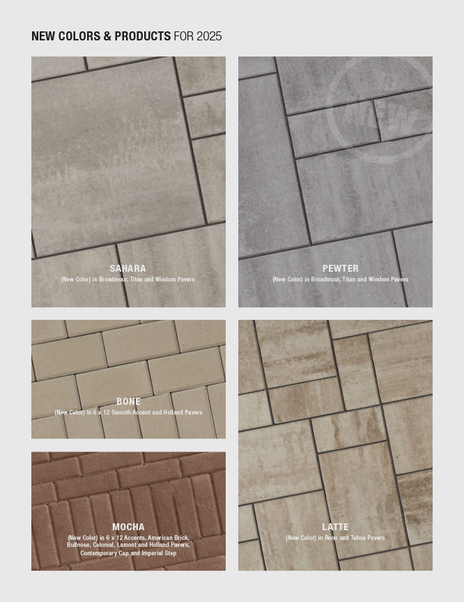 New Colors & Products for 2025