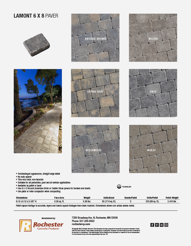 Lamont Cut Sheet