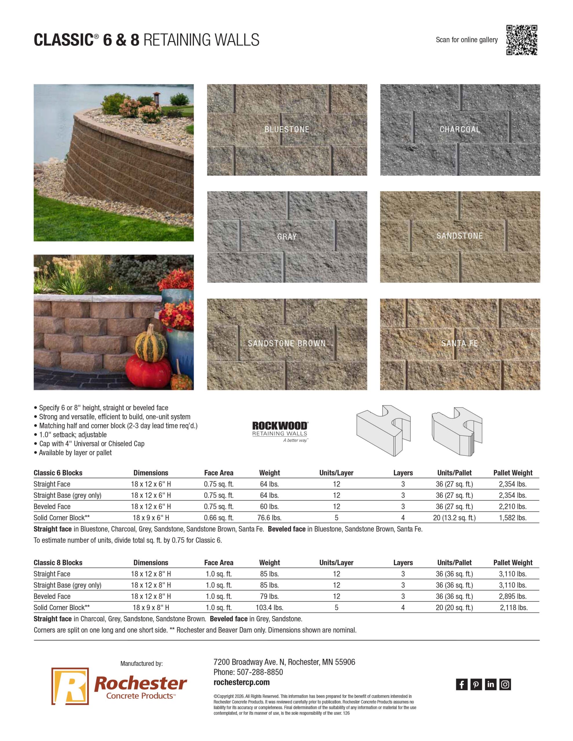 Classic 6 & 8 Cut Sheet