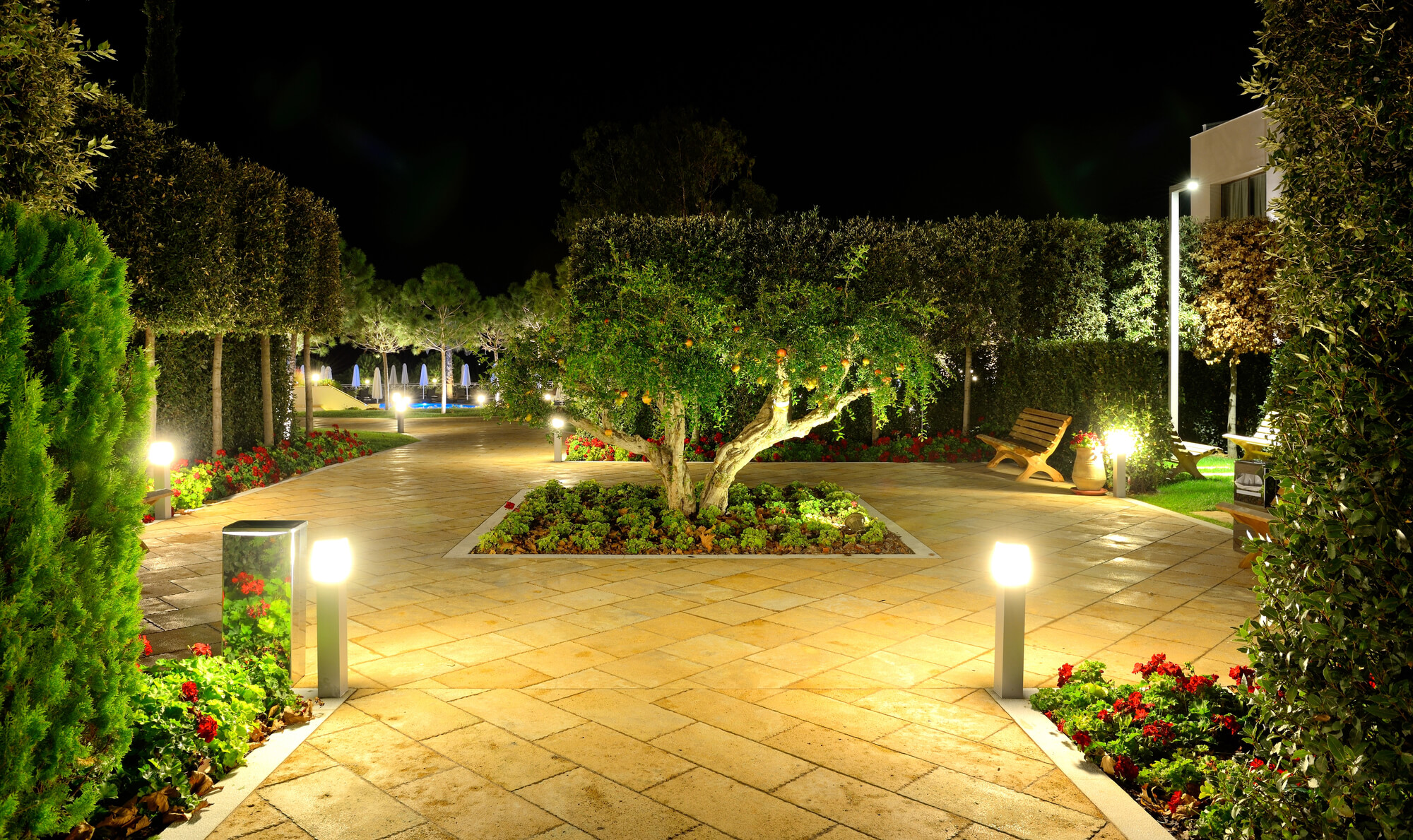 How to Integrate Lighting with Stone Caps and Tops