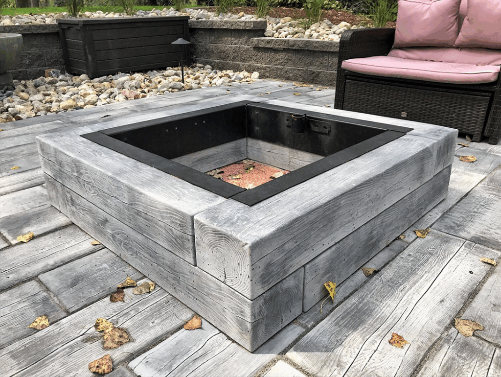 Design Options and Shapes for Landscape Block Fire Pits