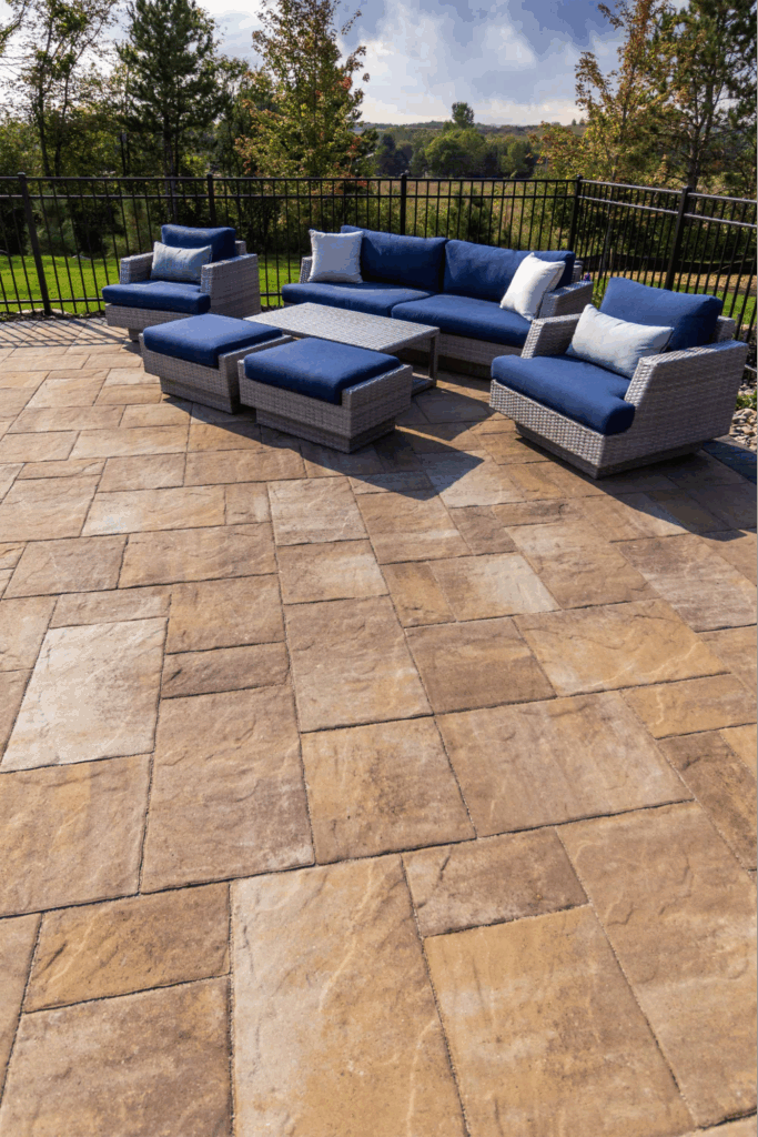 Staining and Coloring Options for Concrete Pavers