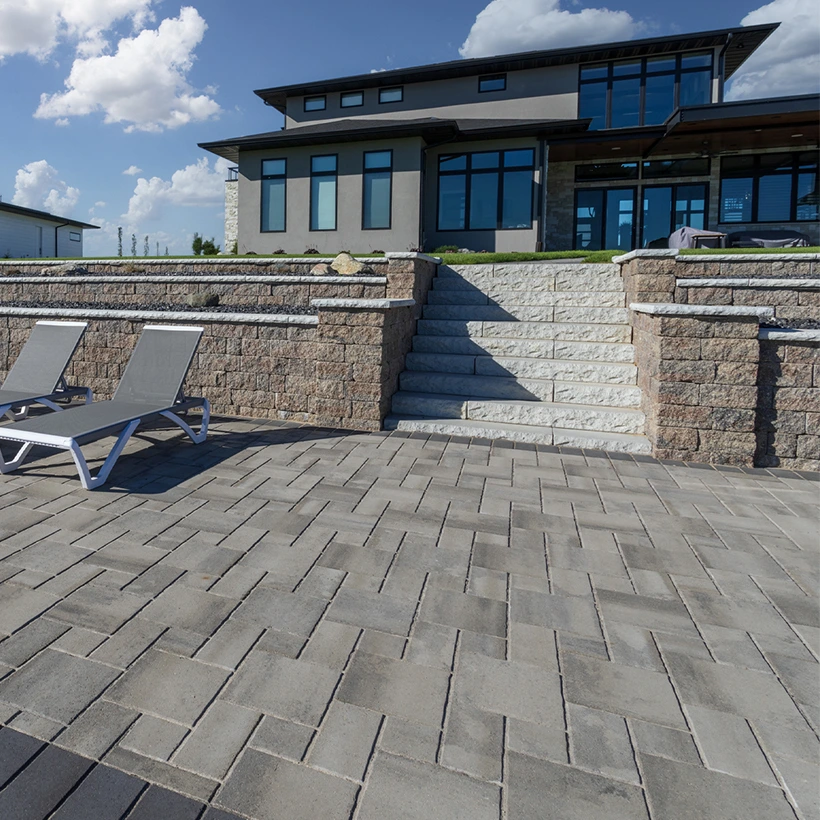 Staining and Coloring Options for Concrete Pavers