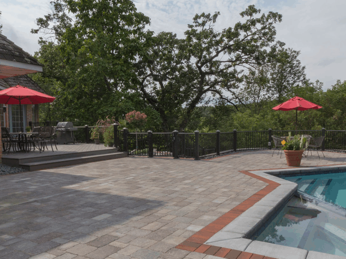 Staining and Coloring Options for Concrete Pavers