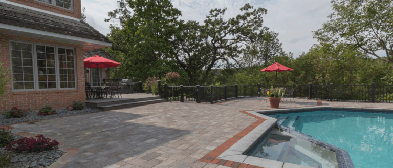 Staining and Coloring Options for Concrete Pavers