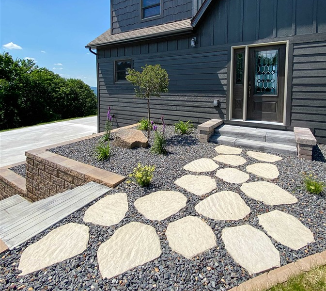 Exploring Designs and Materials for Stepping-Stone Pavers
