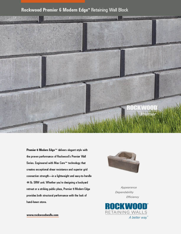 Premier 6 Modern Edge Cut Sheet