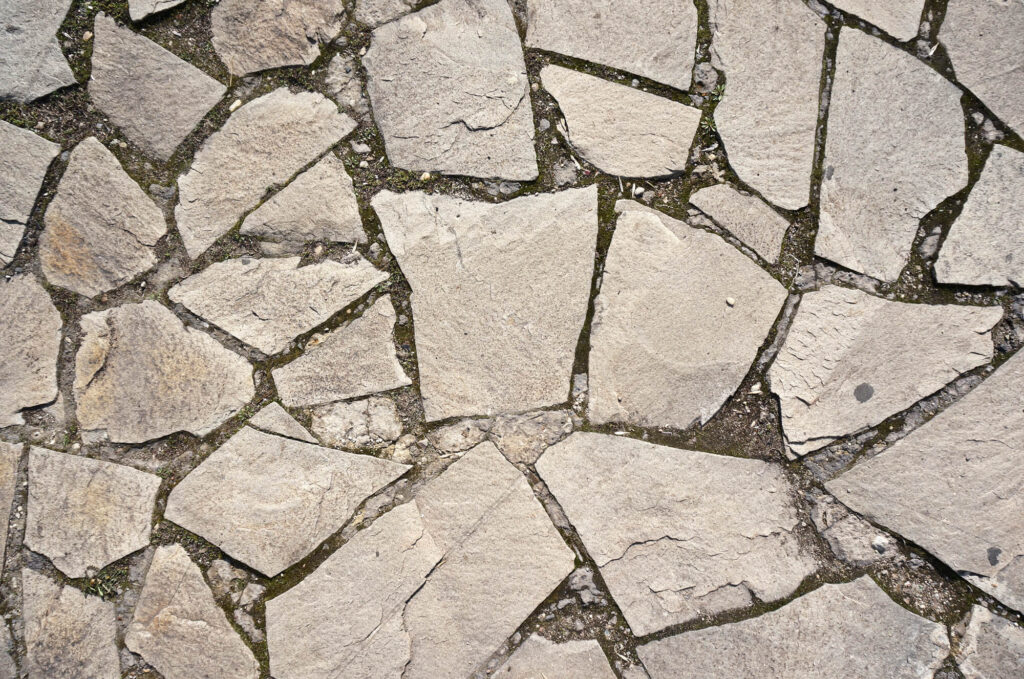 Random vs Repeating Paver Patterns
