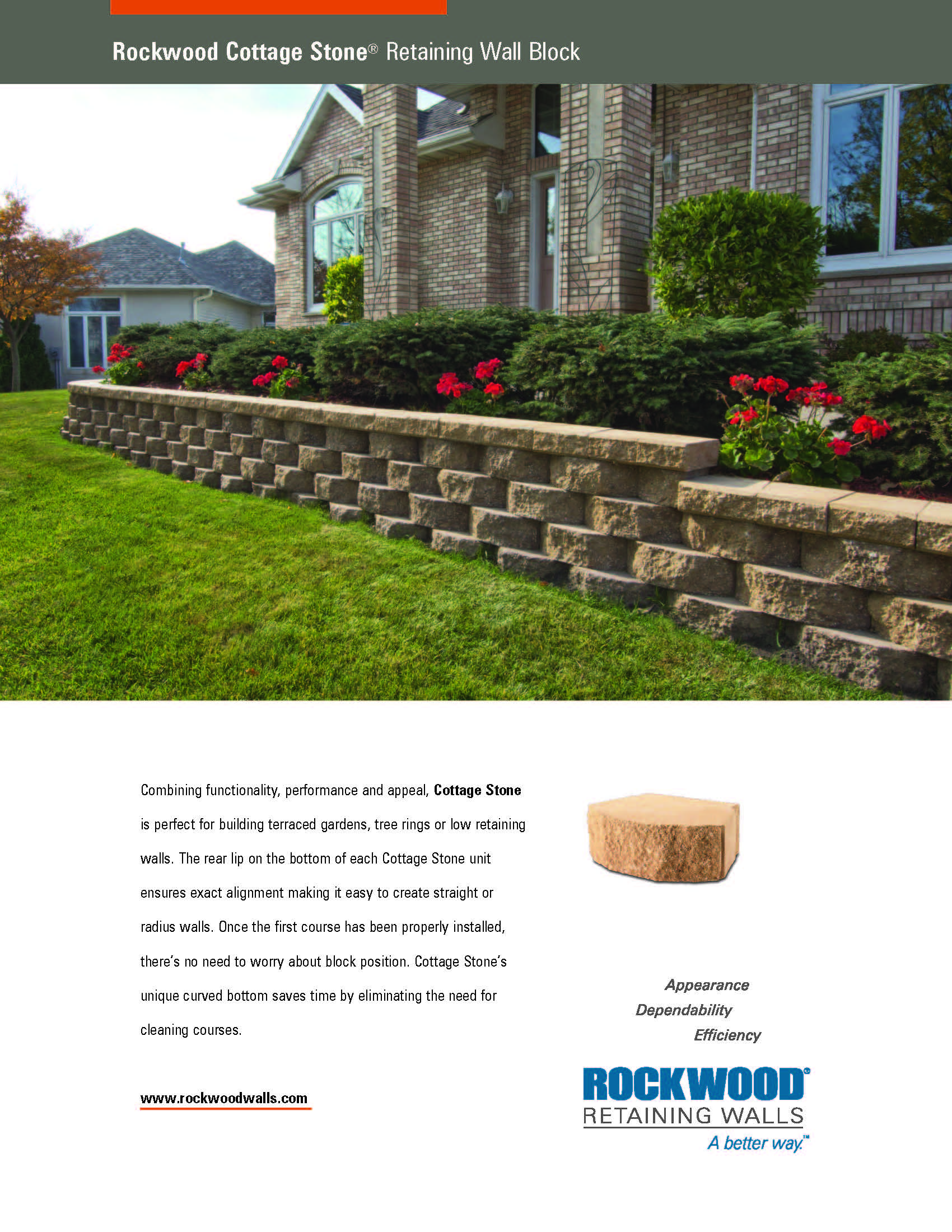 Cottage Stone Cut Sheet